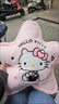 米樂(lè )秀hello kitty玉桂狗 抱枕靠枕臥室客廳玩偶擺件送抱枕女朋友生日 kitty 凱蒂抱枕 曬單實(shí)拍圖