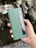 智父vivo x fold5手機(jī)殼vivoxfold5折疊屏保護(hù)套真皮翻蓋vivo xfold5鏡頭全包超薄防摔腕帶支架男外殼 【青松綠】頭層牛皮*磁吸腕帶*旋轉(zhuǎn)支架 曬單實(shí)拍圖