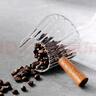 Bincoo玻璃小奶盅帶刻度量杯意式濃縮咖啡萃取杯木柄小奶罐盎司杯 曬單實(shí)拍圖