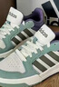adidas ENTRAP美式校園風(fēng)運(yùn)動(dòng)板鞋男女少年感復(fù)古籃球鞋阿迪達(dá)斯 漢玉白/巖層橄欖綠/銀灰綠   41 曬單實(shí)拍圖