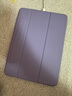 億色適用iPad Air7/6/5/4保護(hù)套2024/25新M3保護(hù)殼11/10.9英寸蘋果平板電腦可拆分旋轉(zhuǎn)全包防摔三折紫 曬單實(shí)拍圖
