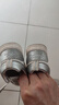 江博士學(xué)步鞋夏季男女童輕便簡約健康兒童包頭涼鞋2S14A2026DW銀/米23碼 曬單實(shí)拍圖