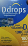 Ddrops滴卓思成人維生素D3滴劑drops孕婦中老年專用2000IU陽光滴vd3 【18-50歲】成人D3滴劑1000IU 曬單實拍圖