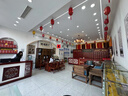 新中式飯店吧臺收銀臺復古民宿茶樓采耳足浴中醫(yī)養(yǎng)生館前臺接待臺 深咖色（刻字備注） 120*60*100 曬單實拍圖