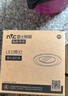 雷士（NVC）筒燈嵌入式孔徑75mm客廳臥室背景墻筒射燈防眩筒燈家用天花燈 【高顯指】明月Ra95-筒燈-黑7W暖白-開孔75 曬單實(shí)拍圖