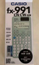 卡西歐（CASIO）fx-991CN CW科學函數(shù)計算器升級款大學生物理化學生物競賽學習考試薄荷綠色 曬單實拍圖