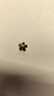 周六福5G工藝足金櫻花黃金耳釘女七夕禮物計(jì)價(jià)A0910853 約2.02g 一對(duì)  曬單實(shí)拍圖