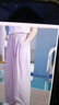 【女童夏裝套裝】?jī)和?025時(shí)髦洋氣運(yùn)動(dòng)大童夏季新款兩件套女孩 紫色 150 曬單實(shí)拍圖