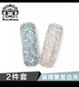 Royal sasa皇家莎莎發(fā)飾發(fā)夾側邊劉海夾2件套BB夾發(fā)卡子頭飾后腦勺盤發(fā) 曬單實拍圖