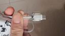 數(shù)據(jù)線保護(hù)套蘋果充電器保護(hù)套充電線防折斷防咬斷蘋果12/13/14 【good luck笑臉】 充頭套+2小頭咬線器+鐳射白+綁帶 曬單實(shí)拍圖