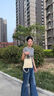 Reessy奢侈品包包女包水桶包2025新款單肩小包通勤手提包高端百搭斜挎包 米白(禮盒包裝) 曬單實(shí)拍圖