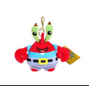SPONGEBOB SQUAREPANTS海綿寶寶蜂蜜罐玩偶派大星毛絨公仔章魚哥抱枕掛件小蝸七夕禮物 13.5cm蟹老板掛件 cm 曬單實拍圖