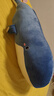 優(yōu)羽可愛(ài)鯨魚(yú)公仔毛絨玩具女生床上玩偶睡覺(jué)抱枕軟布娃娃大號男生款 藍色 1.2米(可拆洗，升級有內膽) 曬單實(shí)拍圖