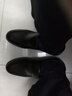 蜻蜓牌100%全牛皮蜻蜓男士皮鞋真皮商務正裝休閑男鞋軟中老年人爸爸鞋子 棕色四季款 41 曬單實拍圖