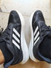 阿迪達斯 （adidas）男女跑步鞋夏季減震防滑耐磨舒適跑步運動鞋IH6038 黑色 42 碼UK8 曬單實拍圖