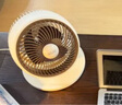 西佑空氣循環(huán)扇大風(fēng)量搖頭電風(fēng)扇家用臺式落地扇輕音臥室節(jié)能小風(fēng)扇柔風(fēng)輕羽扇 SF2501機(jī)械款 曬單實拍圖