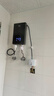 新飛（Frestec）即熱式電熱水器節能洗澡機小型衛生間淋浴洗澡恒溫快速熱免儲水 6500W 黑色+壓鑄鋁+漏保 上門(mén)安裝 曬單實(shí)拍圖