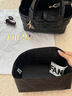 梵積企劃現貨適用迪奧Dior TOUJOURS手袋內膽包杜邦紙托特超輕薄 小號【全黑色內膽+黑色肩帶】 曬單實(shí)拍圖