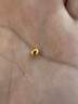 御邪定價(jià)3D硬足金招財(cái)元寶小元寶999黃金本命年男女寶寶520禮物 足金元寶:約0.1g 曬單實(shí)拍圖