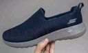 斯凱奇（Skechers）男鞋夏季2025新款網(wǎng)面一腳蹬穿脫輕便透氣軟底休閑鞋健步鞋老人鞋 54600-NVGY 42 曬單實(shí)拍圖