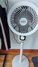 揚子臺立兩用空氣循環(huán)扇遙控電風(fēng)扇家用落地扇搖頭遙控辦公室臺立兩用 【圓頭機械款】搖頭+臺立兩用 曬單實(shí)拍圖