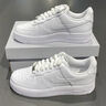 耐克（NIKE）耐克大童女鞋Air Force 1空軍一號小白鞋低幫板鞋 FV5951-111 曬單實拍圖