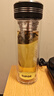 蘇泊爾（SUPOR）雙層玻璃杯辦公泡茶杯男女士茶水分離杯車載水杯子辦公泡茶杯子 曬單實拍圖