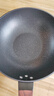 OQB德國真麥飯石不粘鍋煎炒菜鍋家用多功能圓平底電磁爐燃?xì)庠顚Ｓ?耐磨麥飯石加高+立蓋 30cm 德國智造黑科技等離子技術(shù) 曬單實(shí)拍圖