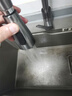 GuGuGo【德國(guó)】廚房水龍頭冷熱水器二合一洗菜盆抽拉式萬(wàn)向伸縮水槽龍頭 廚房抽拉水龍頭【三模式】槍灰 加厚不銹鋼丨配80CM原裝進(jìn)水管*2 曬單實(shí)拍圖