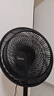 美的（Midea）電風(fēng)扇 家用立式七葉搖頭落地扇遙控定時(shí)大風(fēng)力電扇宿舍臥室輕音節(jié)能桌面小風(fēng)扇 SAH30ADR 曬單實(shí)拍圖
