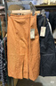 無印良品（MUJI）女式漢麻混斜紋寬版裙褲 褲子女款休閑褲25年夏季 女裝 BE1VYC5S 黑色 L （165/70A） 曬單實(shí)拍圖