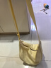 森馬（Semir）單肩斜挎包馬卡龍色餃子包日系胸包腰包女105225153009 曬單實(shí)拍圖