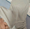 上寶麥春夏兒童連體睡衣長袖蘭精莫代爾薄款男女童家居服 奶油杏 80碼  曬單實(shí)拍圖