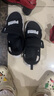 彪馬（PUMA）緩震中底魔術(shù)貼透氣涼鞋男女夏季休閑拖鞋SANDAL395429 黑色-白-07 40.5 曬單實(shí)拍圖