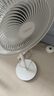 美的（Midea）電風(fēng)扇家用7葉落地扇搖頭電風(fēng)扇循臥室宿舍輕音風(fēng)扇臺(tái)式桌面小型風(fēng)扇臺(tái)地兩用升級款 白色丨7葉臺(tái)地兩用 曬單實(shí)拍圖