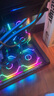 酷冷至尊（CoolerMaster）elite 神殿600 黑色 ATX海景房機箱  一體曲面玻璃 無立柱/支持360水冷/Type-c  曬單實拍圖