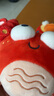 jollybaby音樂跳跳球?qū)殞毢逋奚衿鲀和瘡妥x學說話會唱歌嬰兒玩具螃蟹 曬單實拍圖