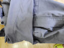浩贏春秋工作服套裝男純棉加厚耐磨防燙焊工勞保服上班工裝上衣外套 865灰色（單件上衣） 3XL (185) 160-180斤 曬單實(shí)拍圖