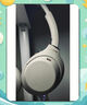 索尼（SONY） WH-1000XM5頭戴式無(wú)線(xiàn)藍(lán)牙降噪耳機(jī)xm5 AI智能降噪 適用于網(wǎng)課追劇送男女友禮物 鉑金銀 WH-1000XM5 曬單實(shí)拍圖