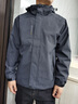 稻草人品牌情侶款沖鋒上衣2026春秋季新款戶(hù)外運動(dòng)連帽三合一外套男女款 559深灰-男 XL 曬單實(shí)拍圖