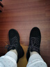 斯凱奇（Skechers）女靴夏季中幫復古女鞋經(jīng)典百搭馬丁靴運動休閑中筒靴雪地靴113399 曬單實拍圖
