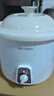 天際（TONZE） 天際電燉鍋陶瓷內(nèi)膽電燉盅煮粥煲粥鍋燉湯鍋電砂鍋1-2-3-4-5用家用智能10N 【適合2~3人】 2L 曬單實拍圖