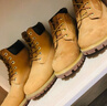 添柏嵐（Timberland）踢不爛男女同款中幫經(jīng)典黃靴防水|23399/23061 23061W/小麥色 TB0 男鞋/偏大半碼 39.5 男鞋內(nèi)長(zhǎng)24.5 ,女鞋內(nèi)長(zhǎng)25.5 曬單實(shí)拍圖