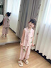 G.DUCKKIDS漢服女童棉綢套裝夏季2025新款洋氣時(shí)髦兒童新中式夏裝女寶兩件套 粉色 棉綢縮水，拍大一碼 120 cm 曬單實(shí)拍圖