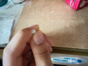 目兔純銀耳釘耳飾生日禮物女2025年新款輕奢高級(jí)感銀飾耳骨釘養(yǎng)耳洞 四爪鋯石耳釘【一對(duì)】 曬單實(shí)拍圖