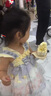 G.DUCKKIDS童裝洛麗塔兒童裙子夏季公主裙女童連衣裙夏裝繁星生日蓬蓬裙女孩 紫色 110尺碼4~5歲【100-110cm】cm 曬單實拍圖