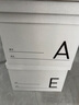 得力(deli)搬家紙箱 加厚小號書箱整理箱書籍收納神器38.5*28*27cm【字母分類5個(gè)裝+封箱膠帶+三色記號筆】 曬單實(shí)拍圖