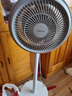美的（Midea）【暴風(fēng)循環(huán)】空氣循環(huán)扇大風(fēng)量搖頭電風(fēng)扇家用臺(tái)式落地扇輕音臥室節(jié)能小風(fēng)扇柔風(fēng)輕羽扇 FGA24TQ 曬單實(shí)拍圖