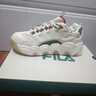 斐樂（FILA）老爹鞋女鞋情侶款運動鞋圣誕可頌面包鞋休閑鞋男鞋 【女】雪白/雨朦灰色-SR 38 曬單實拍圖