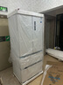 美的（Midea）508升法式多門四開門一級(jí)能效雙系統(tǒng)雙循環(huán)除菌凈味國(guó)家補(bǔ)貼20%家用冰箱大容量BCD-508WTPZM(E)白 曬單實(shí)拍圖